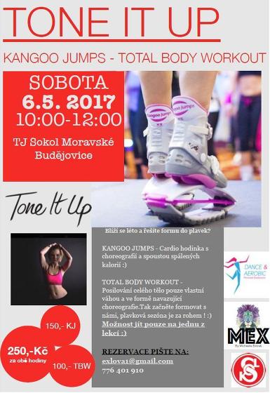 Plakát události Tone it up!