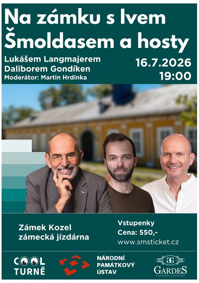Plakát události Na zámku s Ivo Šmoldasem a hosty