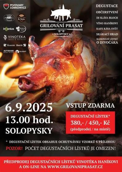 Plakát události Grilování prasat