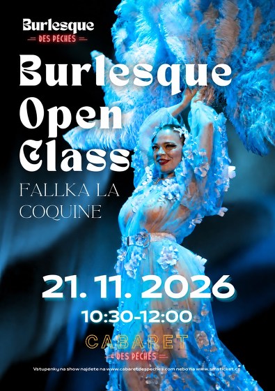 Plakát události Burlesque Open Class