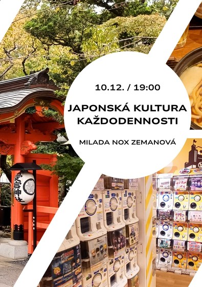 Plakát události Japonská kultura každodennosti