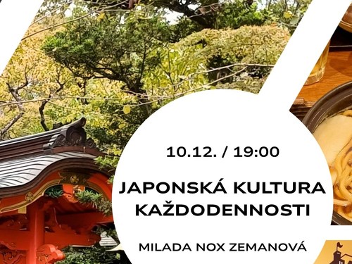 Plakát události Japonská kultura každodennosti