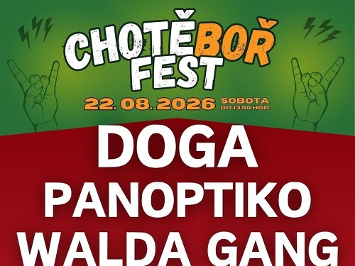 Plakát události Chotěboř fest 2026