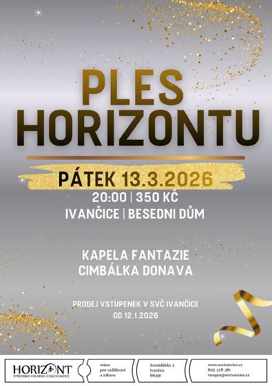 Plakát události Ples Horizontu 2025