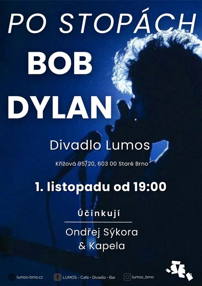 Plakát události Po stopách: Bob Dylan