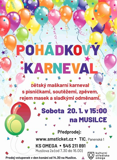 Plakát události Pohádkový karneval
