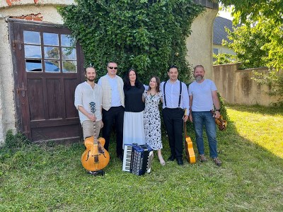 Plakát události Swingový koncert a tančírna na Ponavě: The Friday Swingers