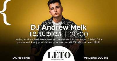 Plakát události DJ Andrew Melk