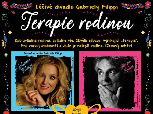Plakát události Léčivé divadlo Gabriely Filippi - Terapie rodinou