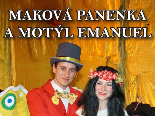Plakát události Nedělní pohádka - Maková panenka a motýl Emanuel