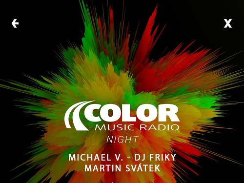 Plakát události COLOR Music Radio Night