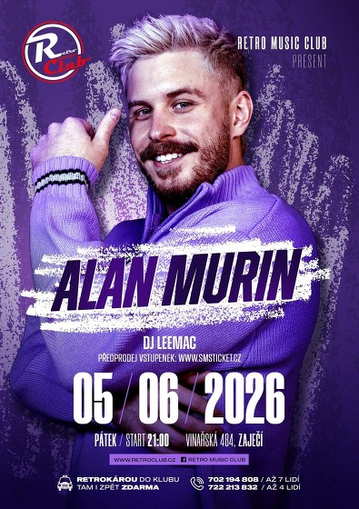 Plakát události ALAN MURIN