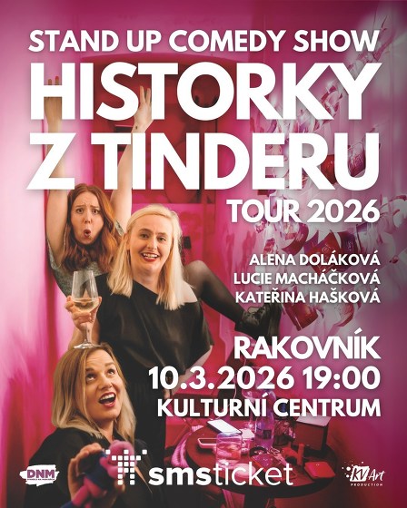 Plakát události Historky z Tinderu Tour 2026