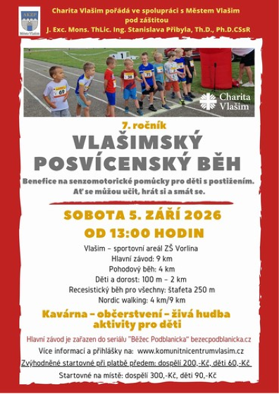Plakát události Vlašimský posvícenský běh