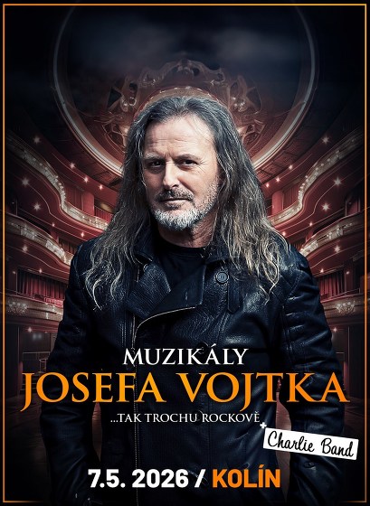Plakát události Muzikály Josefa Vojtka v Kolíně