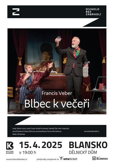 Plakát události Blbec k večeři