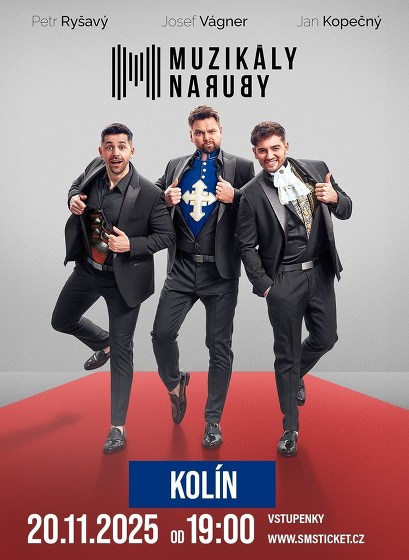 Plakát události Muzikály Naruby | Kolín