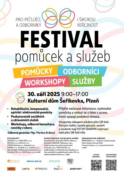 Plakát události Festival pomůcek a služeb