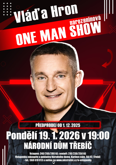 Plakát události Vladimír Hron