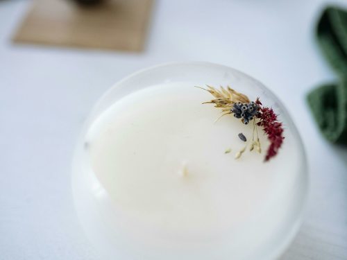 Plakát události Rituální workshop – Vědomá tvorba sójových svíček se záměrem