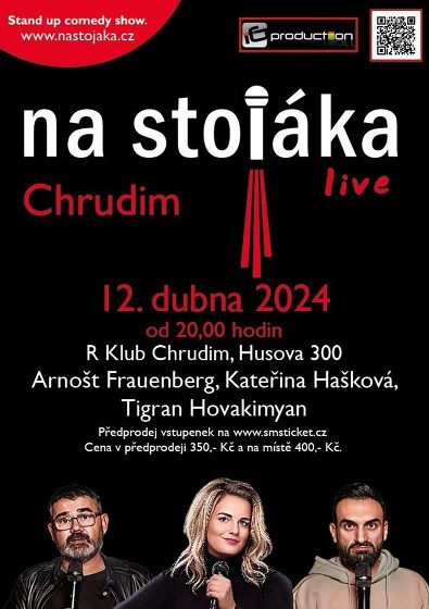 Plakát události Na stojáka - Chrudim