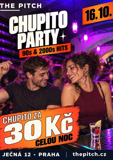 Plakát události CHUPITO PARTY
