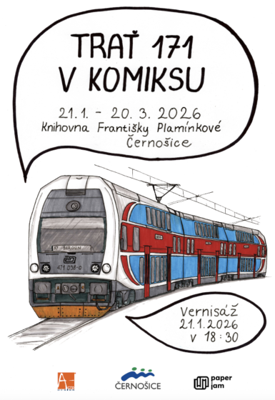 Plakát události Výstava Trať 171 v komiksu
