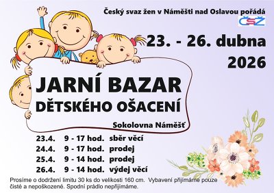Plakát události Bazar dětského ošacení