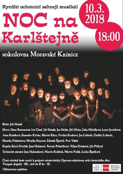 Plakát události Noc na Karlštejně