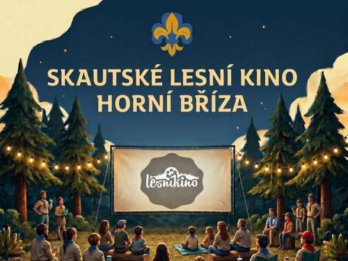 Plakát události Skautské lesní kino