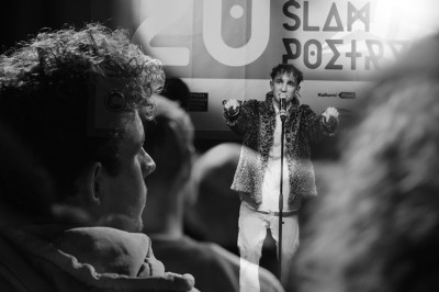 Plakát události Slam poetry: VAŠEK Z AŠE SÓLO | Brno | feat. Secret Guest!