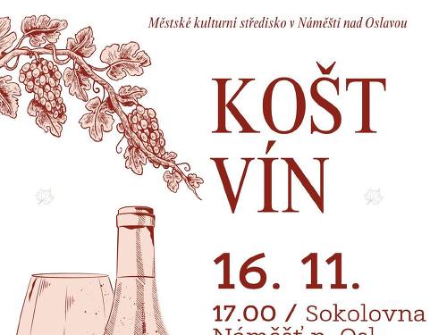 Plakát události Košt vín s cimbálovou muzikou Kalíšek