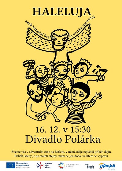 Plakát události Halleluja aneb Vánoční hra o svatém narození