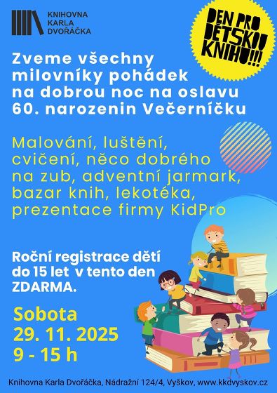 Plakát události Den pro dětskou knihu 2025