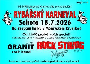 RYBÁŘSKÝ KARNEVAL - Rock String + Granit rock / Moravský Krumlov na Vrabčáku