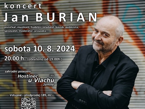Plakát události Jan BURIAN - koncert