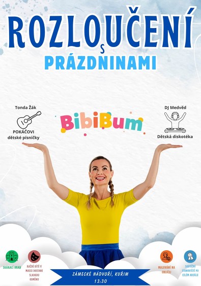 Plakát události Rozloučení s prázdninami - BibiBum