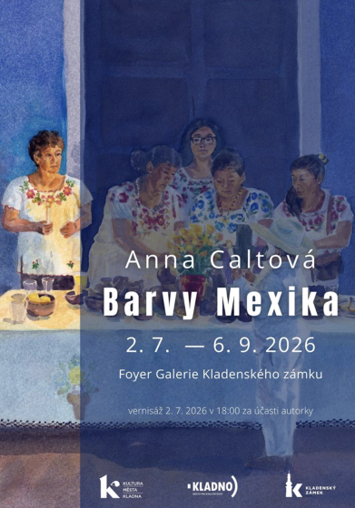 Plakát události Anna Caltová — Barvy Mexika
