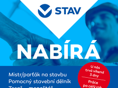 V-STAV A, spol. s.r.o. nabízí práci na pozici Tesař – monolitické konstrukce v obci Hrotovice