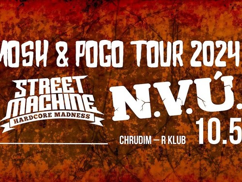 Plakát události MOSH & POGO TOUR 2024