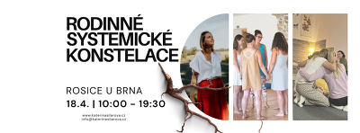 Plakát události Rodinné konstelace v Rosicích u Brna