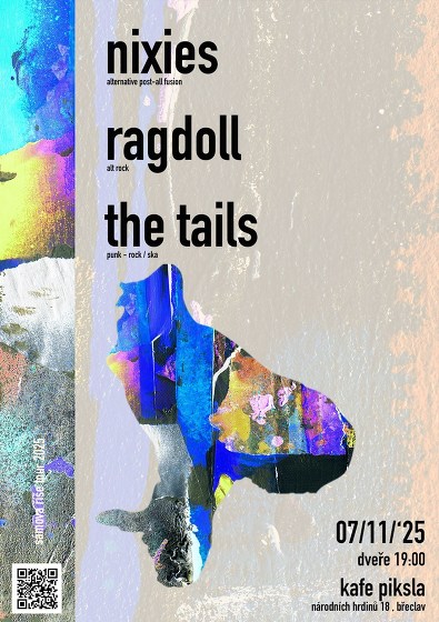 Plakát události Nixies // Ragdoll // The Tails