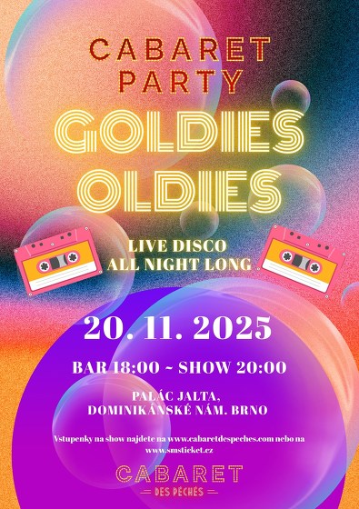 Plakát události Cabaret Party: Goldies Oldies