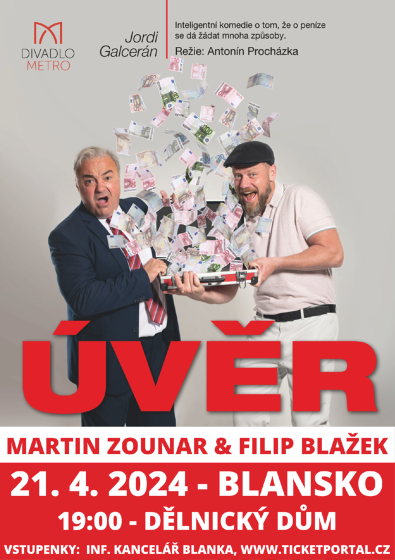 Plakát události Divadelní představení Úvěr
