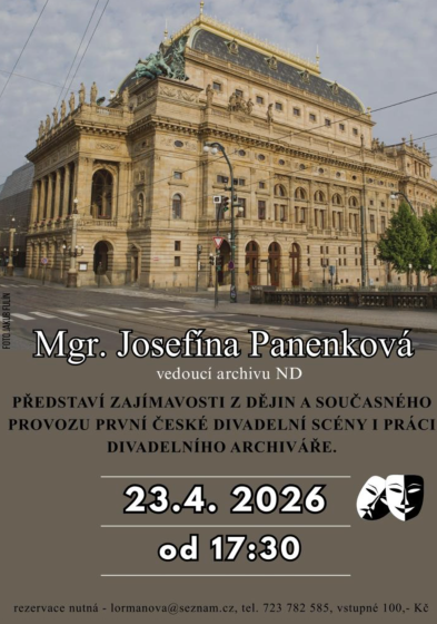 Plakát události Národní divadlo pohledem 21. století
