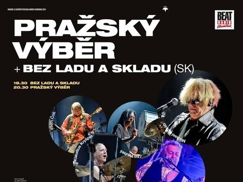 Plakát události Pražský výběr + Bez ladu a skladu (SK)