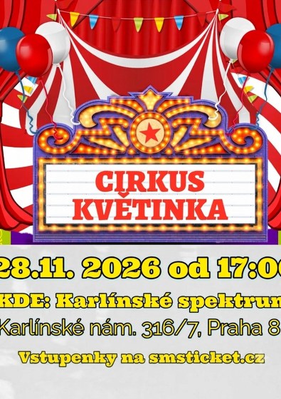 Plakát události Cirkus Originál Květinka
