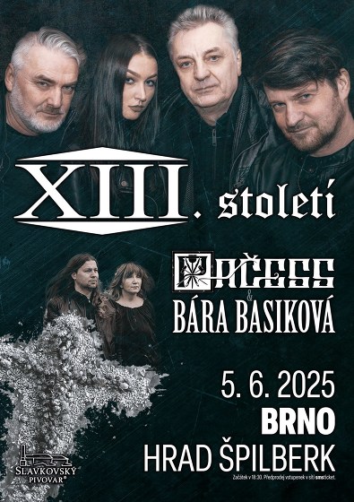 Plakát události XIII. století, Pačess & Bára Basiková