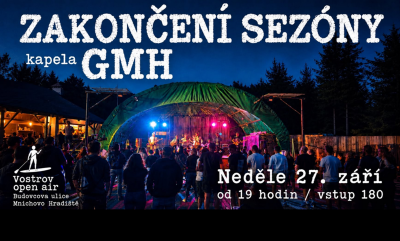 Plakát události Zakončení sezóny s kapelou GMH