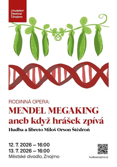 Plakát události Rodinná opera: Mendel Megaking – premiéra